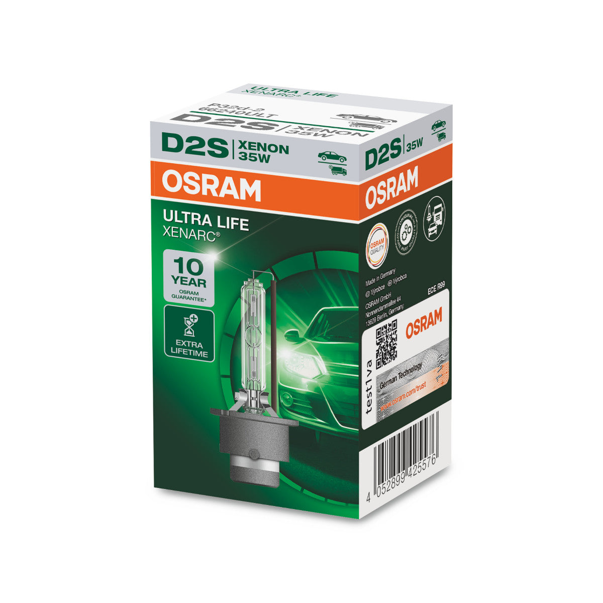 OSRAM XENARC ULTRA LIFE - D2S HID strålkastarlampa - 1-PACK