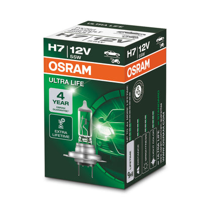 OSRAM ULTRA LIFE - H7 Halogenstrålkastarlampa - Folding box