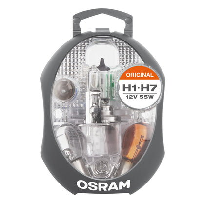 OSRAM Spare lamp box for car - CLK H1-H7 - Car lamp kit