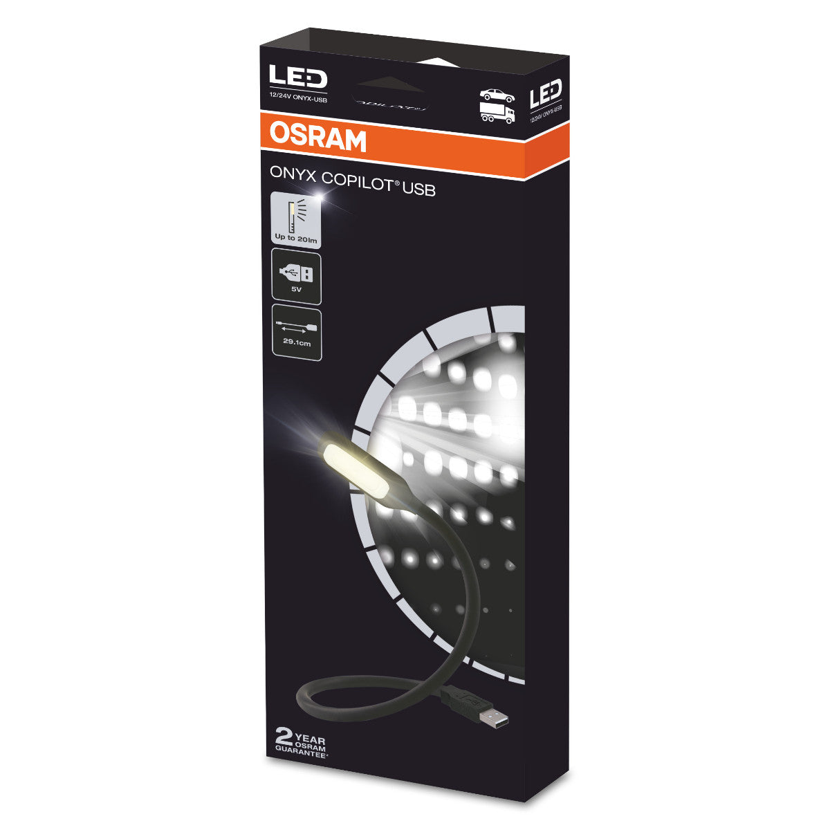 OSRAM ONYX COPILOT - USB - Flexible LED reading light