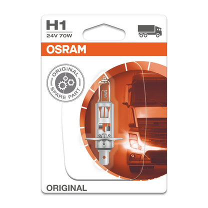 OSRAM ORIGINAL LINE - H1 - 24 V - 70 W - Halogenstrålkastarlampa