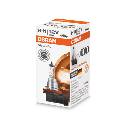 OSRAM ORIGINAL LINE - H11 - 12 V - 55 W - Halogenstrålkastarlampa - Folding Box