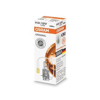 OSRAM ORIGINAL LINE - H3 - 12 V - 55 W - Halogenstrålkastarlampa - Folding Box