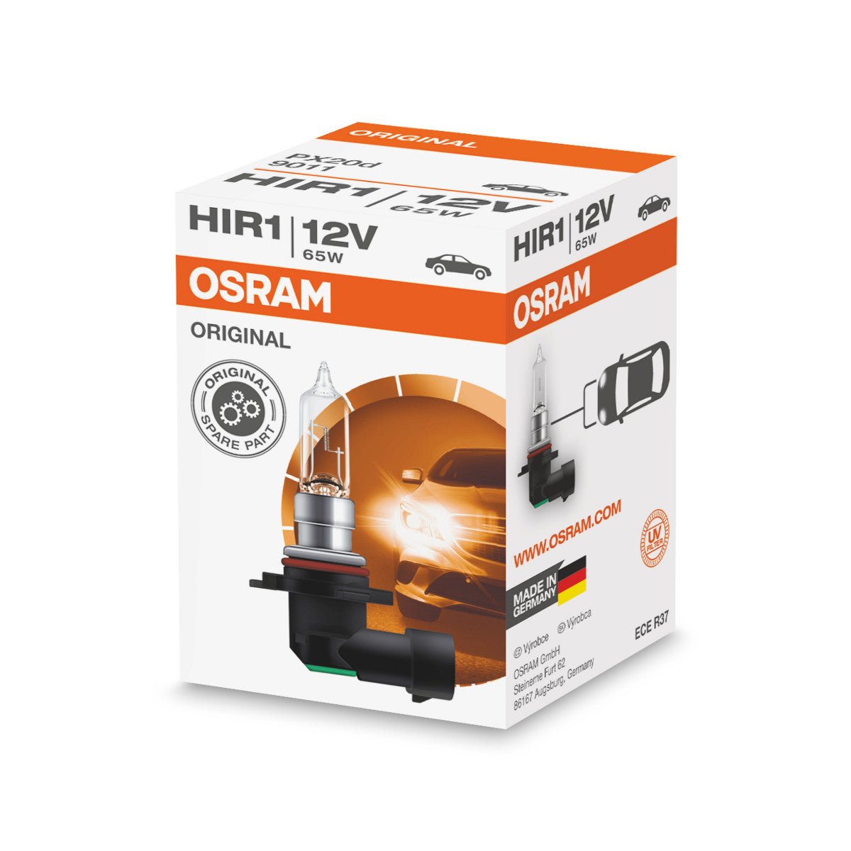 OSRAM ORIGINAL LINE - HIR1 - 12 V - 65 W - Halogenstrålkastarlampa