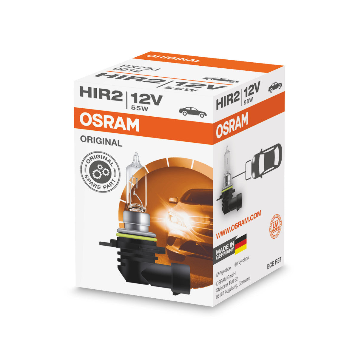 OSRAM ORIGINAL LINE - HIR2 - 12 V - 55 W - Halogenstrålkastarlampa