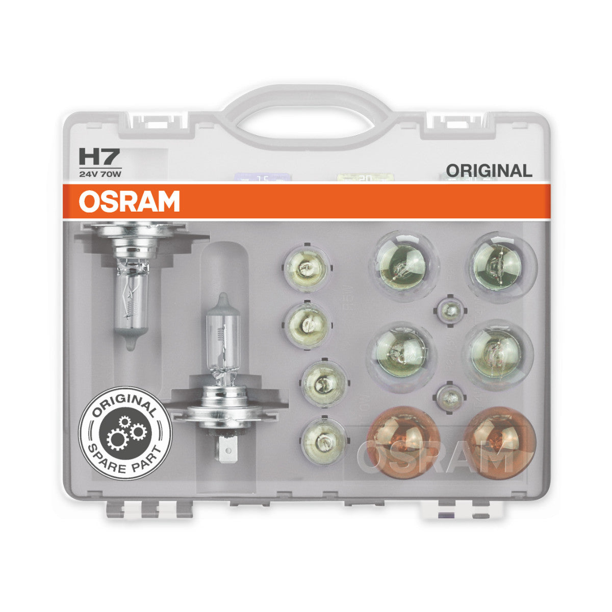 OSRAM Spare lamp box for truck - CLK H724 - Reserve light for trucks and buses