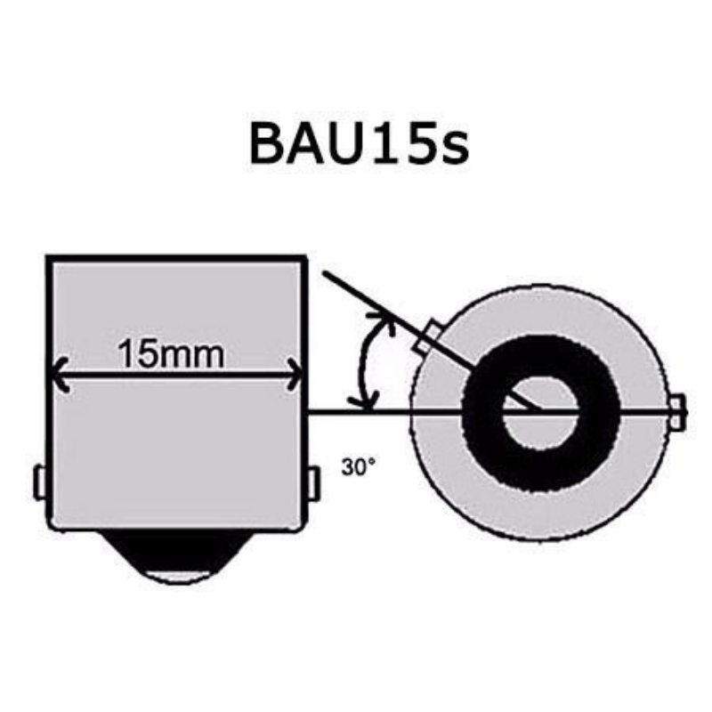 BAU15s 12V/24V 1.4W