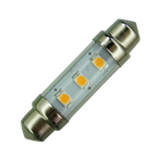 Spollampa 12V/24V 0.6W 42mm