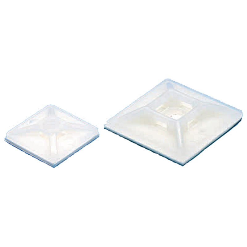 Buntbandsankare 4.5mm Vit Polyamid - 10 st