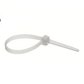 Buntband 100 x 2.5mm vit - 100 st