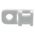 Buntbandsankare 4.6 mm Vit Polyamid - 10 st